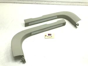 2019-2023 VOLVO S60 V60 LEFT RIGHT FRONT DOOR SILL SCUFF STEP PLATE X2 OEM #NOTE - Picture 1 of 24