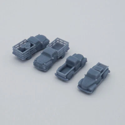 Outland Models Modelleisenbahn Zubeh?r klassische Pickup-Autos mit Waren Spur Z