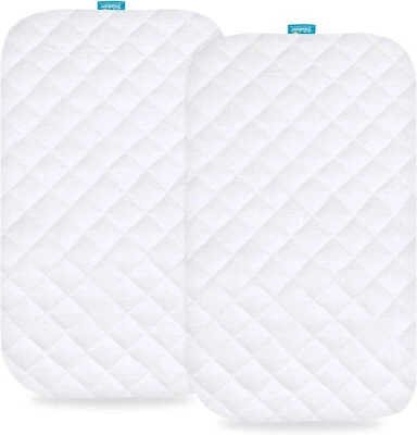 Bassinet Mattress Pad Cover 2 Pack for Baby Delight Beside Me Dreamer Bassinet - Image 1 of 4
