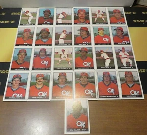 1982 TCMA OKLAHOMA CITY 89'ERS TEAM SET(25) NM/MT JULIO FRANCO LEN MATUSZEK - Picture 1 of 4