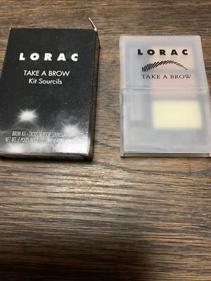 NIB LORAC Take A Brow Brow Kit Blonde: 2 Powder Shades, Clear Brow Wax, & Brush - Image 1 of 2