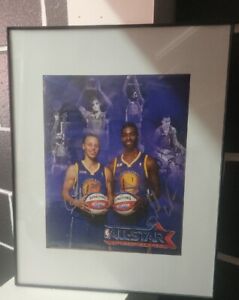 Steph Curry signed 2nd year 2011 Warriors All-Star Game promo 8x10 photo