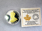 2015 Canada $20 Dollars Gilded WWI Battlefront Second Battle Of Ypres Proof