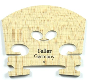 1 star (*) Teller aged maple uncut violin bridge blank 4/4 Size made in Germany  - Bild 1 von 2