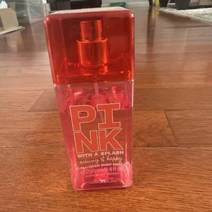 Victoria's Secret PINK With A Splash SUNNY & HAPPY Body Mist 8.4 oz RARE! - Picture 1 of 1