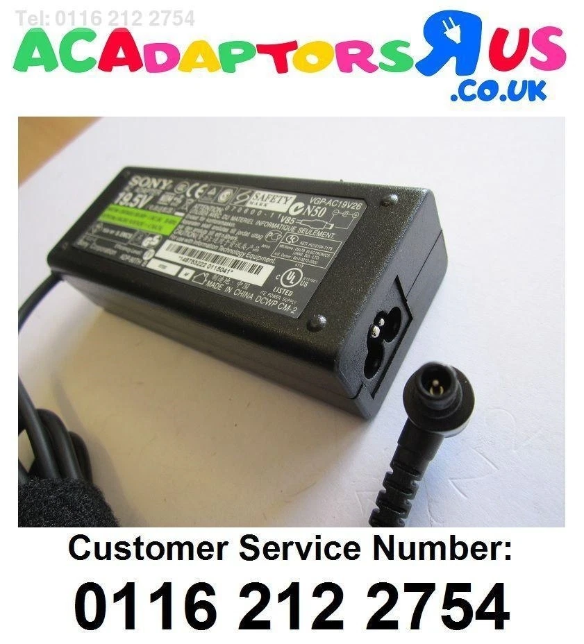 Original LAPTOP CHARGER FOR SONY VAIO SVF1421S1EW SVT14124CXS SVF15A1C5ER - Image 1 of 1