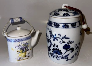 Hallmark sketchbook candle tea pot. ESTEE Lauder Ginger Jar Bath Crystals. - Picture 1 of 6