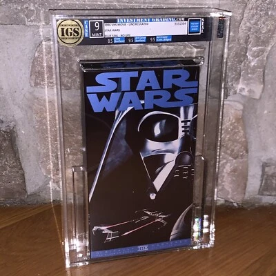 Uncirculated Star Wars: A New Hope IGS 9 Mint VHS Tape (Fox, 1977, 1995) - Image 1 of 3