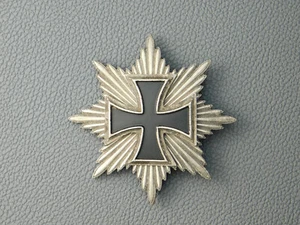4529 WW1 IMPERIAL ALEMANIA IRON CROSS STAR BLUCHNSTAR MEDALLA ESTRELLA BLÜCHER - Imagen 1 de 3