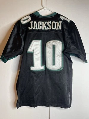 Vintage Philadelphia Eagles DeSean Jackson Jersey Youth Boy XL Black Sewn Reebok - Image 1 of 4