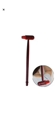 Herramientas de masaje de madera maciza martillo de masaje golpear la espalda martillo de goma Foto 1 de 4