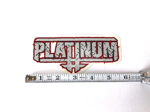 Platinum Skateboard Products Punk Rock Vintage Skateboard STICKER - Picture 1 of 2