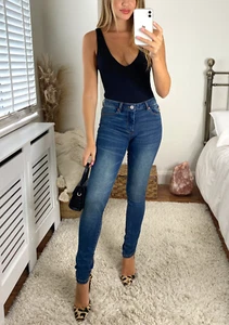 Lois Jeans Denim Women Six Valves Stretch Big Size UK 6 - 20 length 31" Jean - Picture 1 of 5
