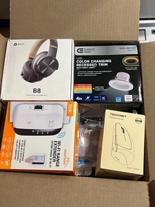 19x assorted amazon lot electronics & accessories  all manifest x reseller - Picture 1 of 1
