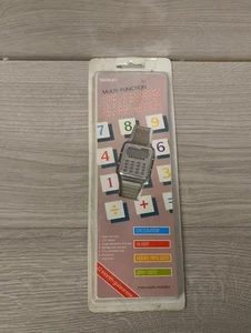 Vintage Retro SAXON Calculator Watch - Circa Mid 1980s - Sealed Old Stock - Bild 1 von 6
