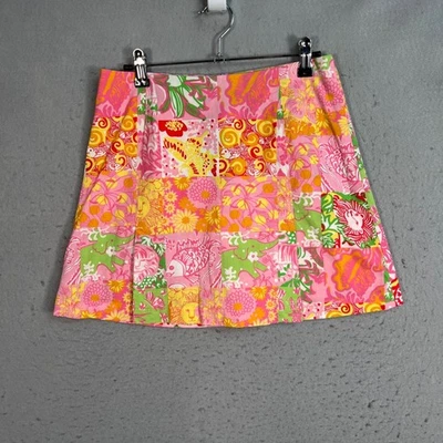 Key West лоскутное одеяло трапециевидная мини юбка размер 2 хлопковая смесь - Изображение 1 из 4