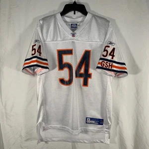 Brian Urlacher Chicago Bears #54 Reebok On Field White Jersey Youth Size XL - Picture 1 of 5