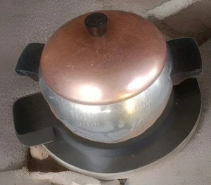 Wear-Ever Halite 5qt Pentola Stock in Alluminio Made in USA - Foto 1 di 10