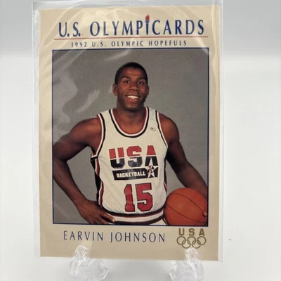 1992 Impel U.S. Olympicards - Magic Johnson #11 - Image 1 of 2