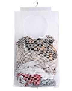 Breathable Mesh Laundry Hamper,Foldable Hanging Closet Storage Basket,Portabl... - Picture 1 of 6