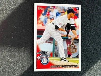 Andy Pettitte 2010 Topps '25 Holiday Buyback New York Yankees LEIA E38 - Imagem 1 de 2