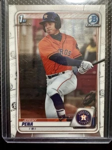 Bowman Chrome Jeremy Peña 1st Prospect 2020 #BCP-61 RC Houston Astros - Imagen 1 de 3