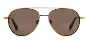 Fossil FOS 3171/G/S Men Sunglasses Matte Antique Gold , Aviator - Picture 1 of 3