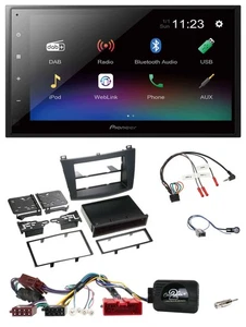 Pioneer USB Bluetooth DAB 2DIN Lenkrad Autoradio für Mazda 3 2010-2015 aktiv - Bild 1 von 9