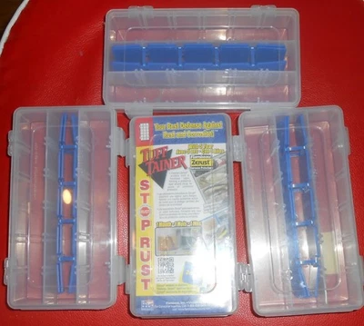 4 cajas de aparejos de pesca Flambeau 2003 - incluye 15 divisores, 18 compartimentos Foto 1 de 2