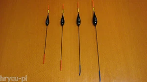 4 x POSEN 1,5g - 3,0g EXPERT PROFESSIONAL STIPP  aus BALSA-HOLZ- CARBON TOP ! 61 - Imagen 1 de 1