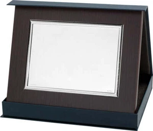 Atelier Atelier Targa Bordino Intrecciato 6,5 x 27,5 Cm con Placca Argentato - Foto 1 di 1