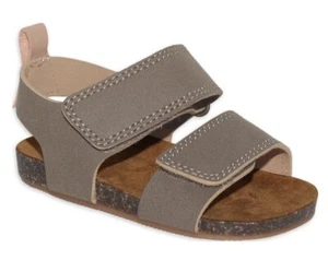 Infants Boy’s Wonder Nation Footbed Sandals, Various Colors & Sizes - Picture 1 of 7