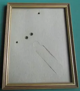 Resin Wood Effect Glazed Wall Mounted Or Freestanding Photograph Frame 8" x 6" - Picture 1 of 3