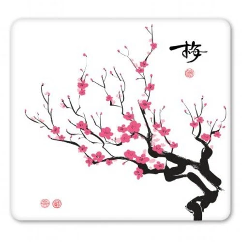 AK WALL ART Cherry Blossoms Car Vinyl Sticker - SELECT SIZE