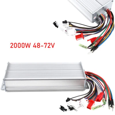 MARKENLOS 48-72V 2000W Brushless Regler Speed Controller Scooter Elektromotor für E-Bike