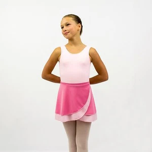 Ballet Dance Reversible 2ply Wrap rose/pink skirt size MEDIUM Child(8-10 years) - Picture 1 of 1