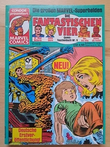 Los Cuatro Fantásticos Nº5 de 1981 - TOP Z0-1 Marvel Comic Libro de Bolsillo CONDOR - Imagen 1 de 3