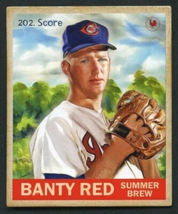 Banty Red Summer Brew #202 HERB SCORE, Cleveland Indians - Picture 1 of 4