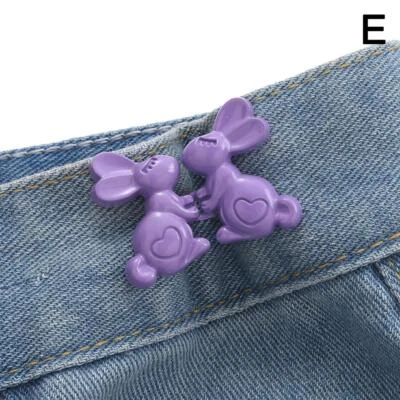 Expansor de cintura botones de costura hebilla de metal botón de cintura ajustable cintura T8O3 Foto 1 de 4