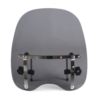 Smoke Windshield Windscreen For Yamaha Warrior Road Royal VMax VStar Virago XVS - Image 1 of 4
