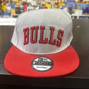 Chicago Bulls Hat New Era 9twenty Adjustable Snapback - Picture 1 of 11