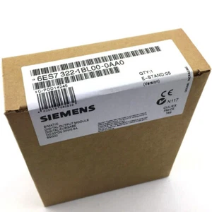 New Siemens 6ES7322-1BL00-0AA0 6ES7 322-1BL00-0AA0 SIMATIC S7-300 Output Module - Picture 1 of 6