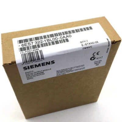New Siemens 6ES7322-1BL00-0AA0 6ES7 322-1BL00-0AA0 SIMATIC S7-300 Output Module - Image 1 of 4