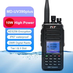 TYT MD-UV390 Plus AES256 Radio szyfrujące 10W IP67 Dual Band DMR Radio cyfrowe - Zdjęcie 1 z 10