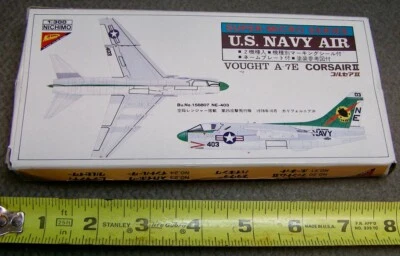 RARO SIN USAR, EN CAJA Nichimo 1/300 F-14A TOMCAT Air Superiority Fighter y A-7E CORSAIR Foto 1 de 4