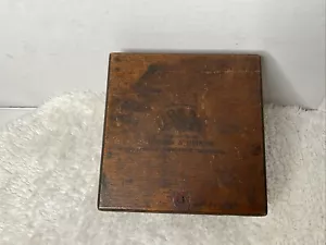 Caja de cigarros de madera con bisagras Benson & Hedges vintage almacenamiento retro humo - Imagen 1 de 14