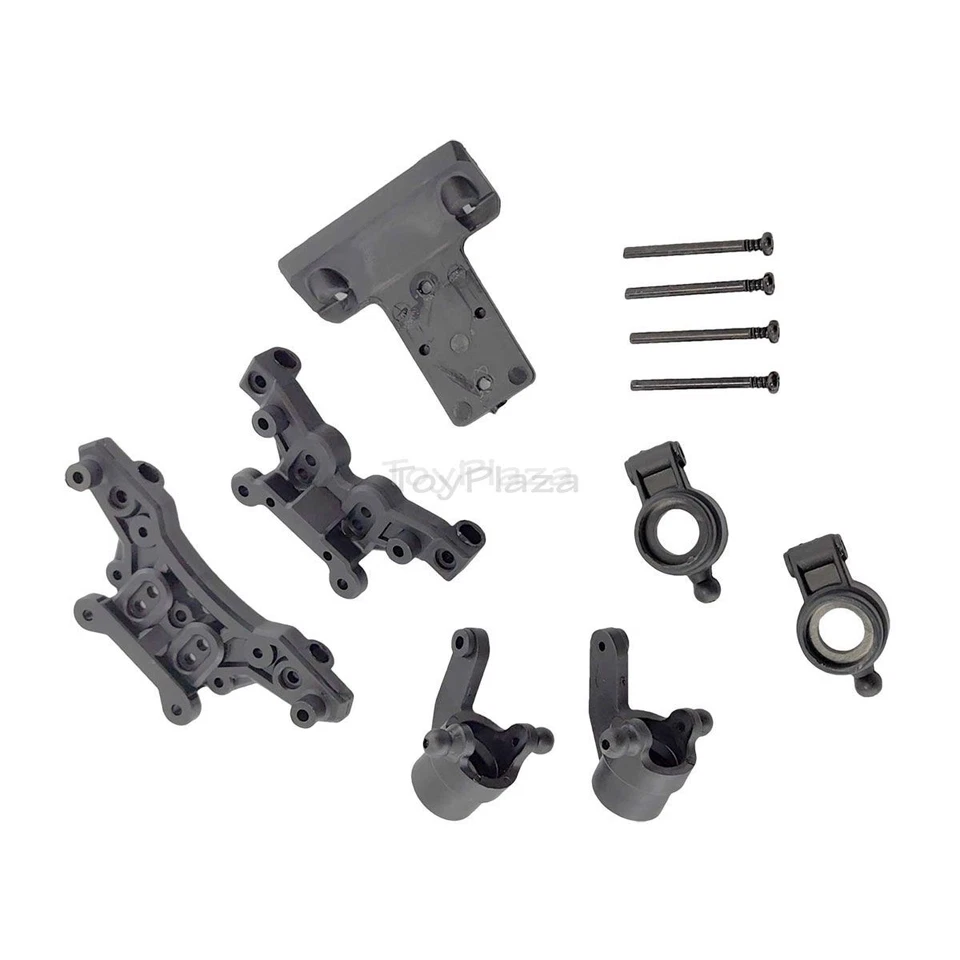 Haiboxing 12605R Steering Hubs & Shock Towers for HBX 1/12 Bearing Version RC - Image 1 of 4