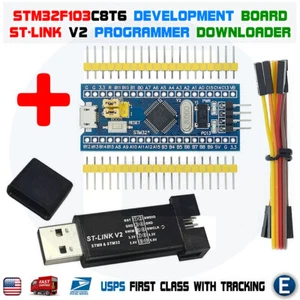Mini ST-Link V2 Stlink Emulator Program + STM32 STM32F103C8T6 Development Board - Picture 1 of 10