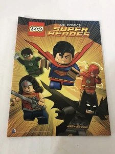 2015 Lego DC Comics Super Heroes Comic Buch mit Poster Superman Flash Wonder Woman - Bild 1 von 9