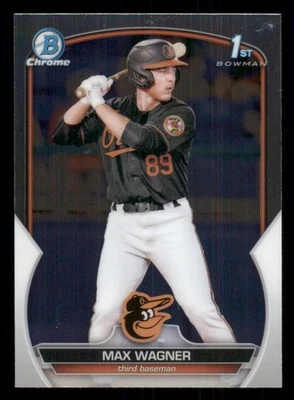 2023 Bowman Chrome Prospects #BCP8 Max Wagner - Image 1 of 2